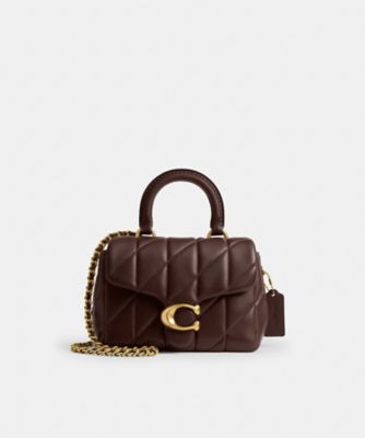 ＜COACH＞タビー　トップ　ハンドル　バッグ・キルティング